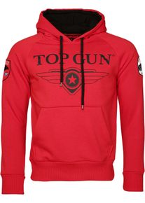 Top Gun Defender, Hoodie , kleur: rood , maat: S
