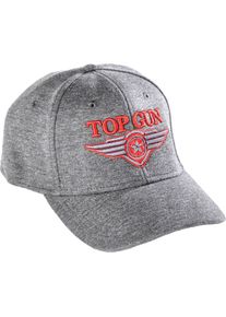 Top Gun Snapback, Cap , kleur: grijs/rood , maat: One Size