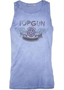 Top Gun Flap, tanktop , kleur: blauw , maat: S