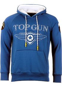 Top Gun Defend, Hoodie , kleur: blauw , maat: XL