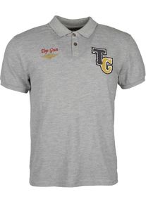 Top Gun 2007/1, polo shirt , kleur: grijs , maat: L