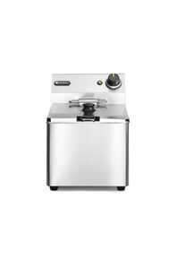 ich-zapfe Friteuse - Edelstahl, 8 l, mit Sicherheitsthermostat und Kaltzone