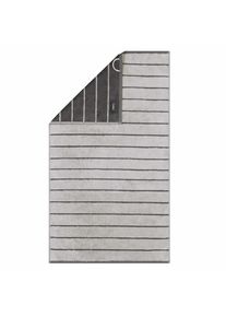 Cawö Cawö Serviette Homme gris taille 30x50cm