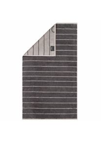 Cawö Cawö Serviette Homme gris taille 30x50cm