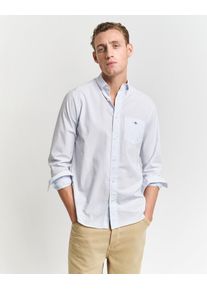 Gant Heren Overhemd lichtblauw / wit M