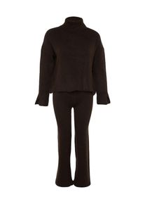 Trendyol Costum cu pantaloni Femei maro, Mărimea S