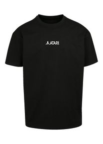 F4NT4STIC Shirt 'Atari Games Logo White Retro Gaming Horizontal' Herren mischfarben / schwarz Größe L