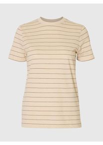 Selected Femme Dames Shirt beige / grijs XS