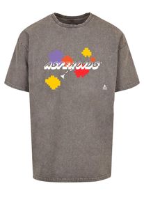 F4NT4STIC Shirt 'Atari Asteroids Retro Gameplay' Herren grau / mischfarben Größe L