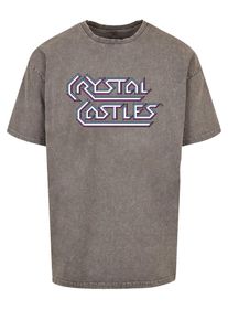 F4NT4STIC T-Shirt 'Atari Crystal Castles Retro Gaming' Herren grau / mischfarben Größe L