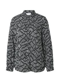 comma, comma casual identity Dames Blouse zwart / wit M-L