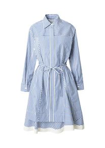 3.1 Phillip Lim Sukienka koszulowa dla kobiet niebieski / biały Rozmiar 32