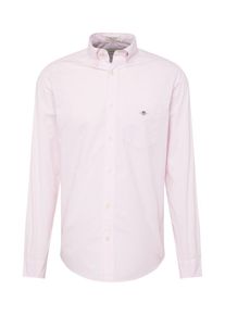 Gant Heren Zakelijk overhemd lichtgrijs / rosa / rood 41-42