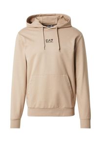 EA7 Emporio Armani Heren Sweatshirt beige / zwart XXL