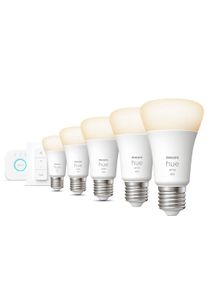 PHILIPS Hue White Bluetooth Starter Kit E27 5-pack + Dimmer Switch