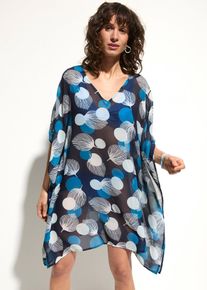 Tunica copricostume in chiffon - Blu - Taglia 46/48 (M) - bonprix