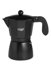 Ad 4421 cafetière expresso jusqu'à 6 tasses noir 320 ml - ADLER