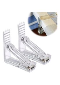 Ccykxa - Pince à Nappe Transparent,Pince Nappe Plastique,20 Pcs Clip Nappe Table RéGlable pour FêTe à La Maison,Parties,Pique-Niques, FêTe,