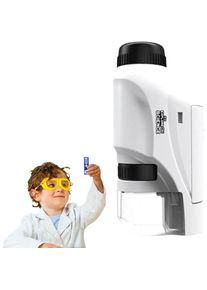 Ugreat - Microscope portatif - Microscope portable Stemscope - Microscope de poche portable pour enfants avec zoom réglable 60-120X, mode microscope