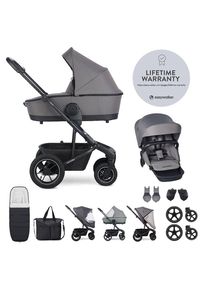 Easywalker Set XXL kombinovaný Harvey5 Air Pebble Grey s príslušenstvom 2020