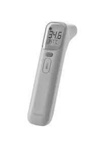 Xxxl Stirnthermometer , 5x5x15 cm , Messwertspeicher, Signalton, Display mit Led, schnelles Ergebnis, Farbdisplay , Pflegen, Babypflegeprodukte