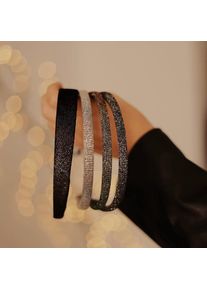 Lina Glitter Black