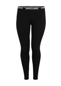 Urban Classics, Damer, Leggings, Sort, Størrelse XXXL