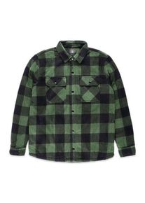 Volcom Bowered Fleece Shirt dark pine Heren M
