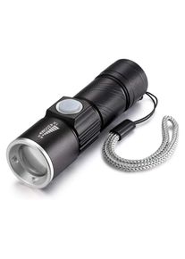 Lampe torche uv usb rechargeable, uv 395nm led Lampe de poche, avec clip, résistant à l'eau, détection de vêtements pour animaux de