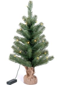 Ic Winterworld Künstlicher Weihnachtsbaum »LED-Tannenbaum in grün, Größe Höhe: 60 cm bis
