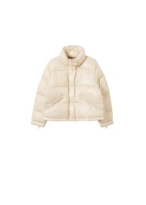 Mango Dames Winterjas 'Nuuk' nude S