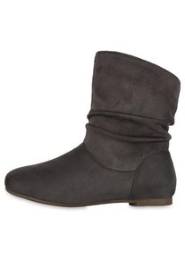 VAN HILL Stiefelette 'Abigail' Damen hellgrau Größe 36