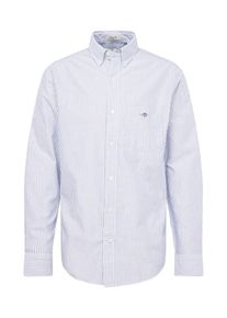 Gant Heren Overhemd lichtblauw / rood / wit XXL