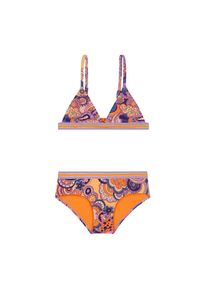 Shiwi Bikini 'Luna' donkerblauw / oranje / offwhite 110-116