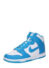 Nike Sportswear Heren Sneakers hoog 'Dunk Retro' azuur / wit 38.5