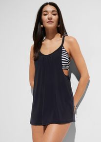 Lange tankini (2-dlg. set) - zwart - maat 44 - bonprix