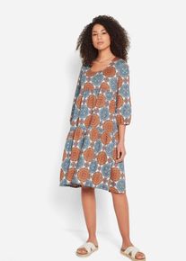 Shirtjurk van soepele viscosemix - blauw - maat 56/58 (3XL) - viscose - bonprix