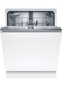Bosch SMV4EBX28E Serie 4 Vollintegrierter Geschirrspüler, 60 cm breit, 13 Maßgedecke, AquaStop, Info Light, HomeConnect, Reiniger Automatik, Eco Silen