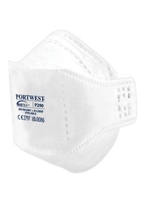 Masque plat pliable eagle FFP2 Dolomite - Blanc Portwest