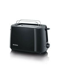 Severin - Grille Pain - Toaster Electrique AT2287 - 700 w, 2 tranches, brunissage réglable, support viennoiseries, noir