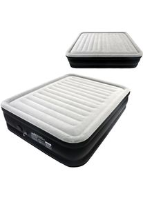 Matelas Gonflable Lit à Air Autogonflant avec Pompe Électrique Intégrée et Sac pour Camping et l'Utilisation Intérieure à Domicile (Double,