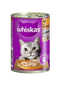 whiskas Adult 1+ Terrine 12x400g Geflügel