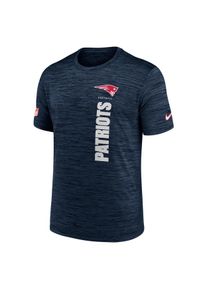 T-shirt Nike Dri-FIT NFL New England Patriots Sideline Velocity pour homme - Bleu