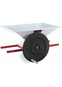 Grifo PP.18 - Kleine handbetriebene Traubenm&uuml;hle aus emailliertem Stahl