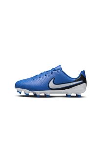 Chaussure de foot basse à crampons multi-surfaces Nike Jr. Tiempo Legend 10 Club pour enfant/ado - Bleu