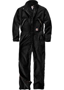 Carhartt Washed Duck Insulated, overall , kleur: zwart , maat: XL
