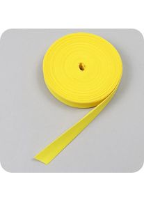 Bias binding tape, polyester, 20 mm (reel with 25 m) yellow