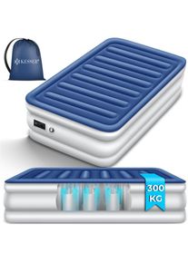 Kesser Matelas gonflable Lit gonflable avec pompe électrique intégrée Matelas gonflable surélevé intégré pour les invités à la nuit avec sac de rangement