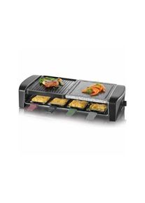 Appareil a Raclette Severin RG9645 8 personnes - Noir