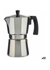 Cafetière Italienne A11RA-600 Argenté Aluminium 300 ml (12 Unités)